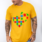 Autism heart pieces, Autism Theme T-shirt, Hoodie, Sweatshirt
