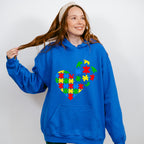Autism heart pieces, Autism Theme T-shirt, Hoodie, Sweatshirt