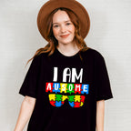 I am Ausome, Autism Theme T-shirt, Hoodie, Sweatshirt