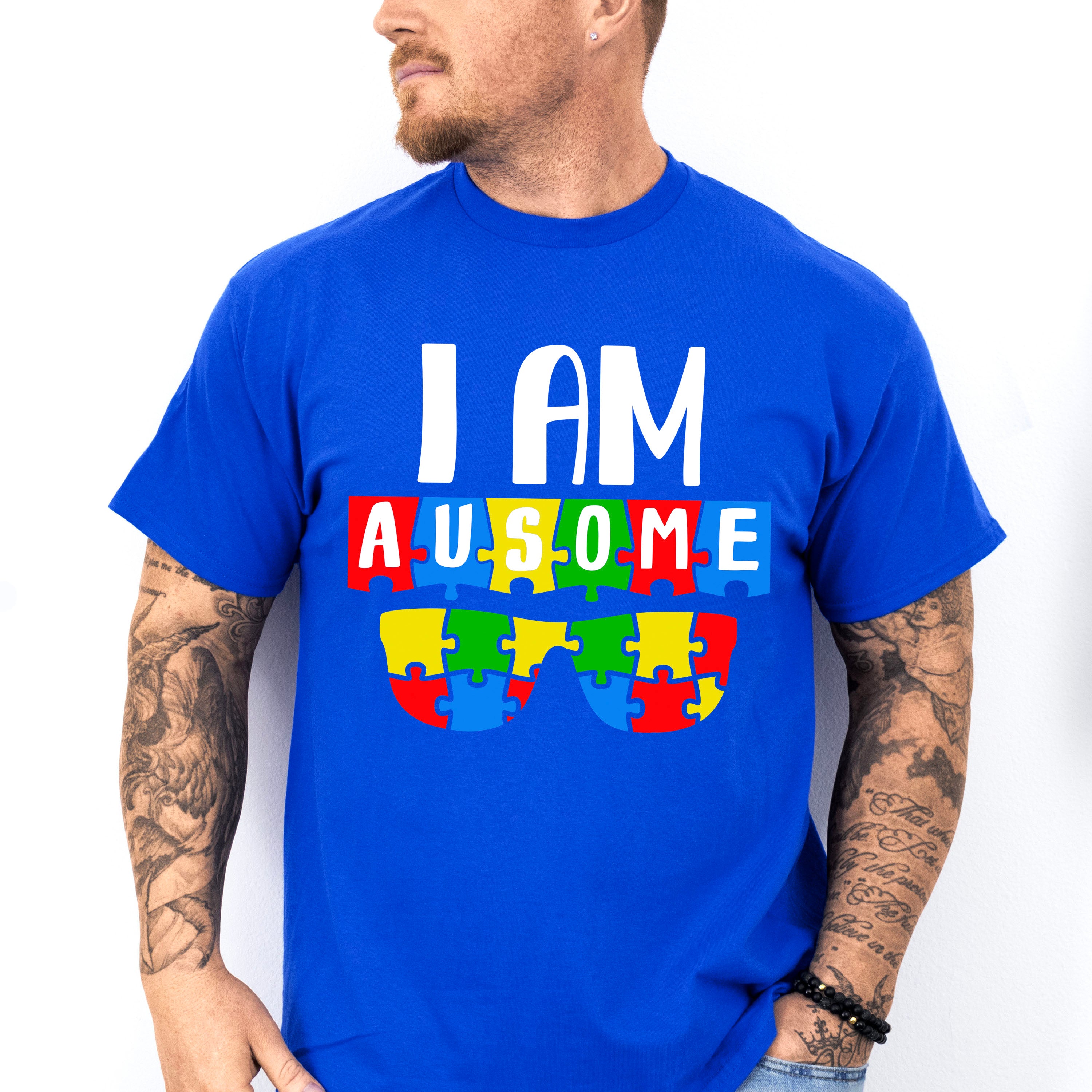 I am Ausome, Autism Theme T-shirt, Hoodie, Sweatshirt