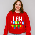 I am Ausome, Autism Theme T-shirt, Hoodie, Sweatshirt
