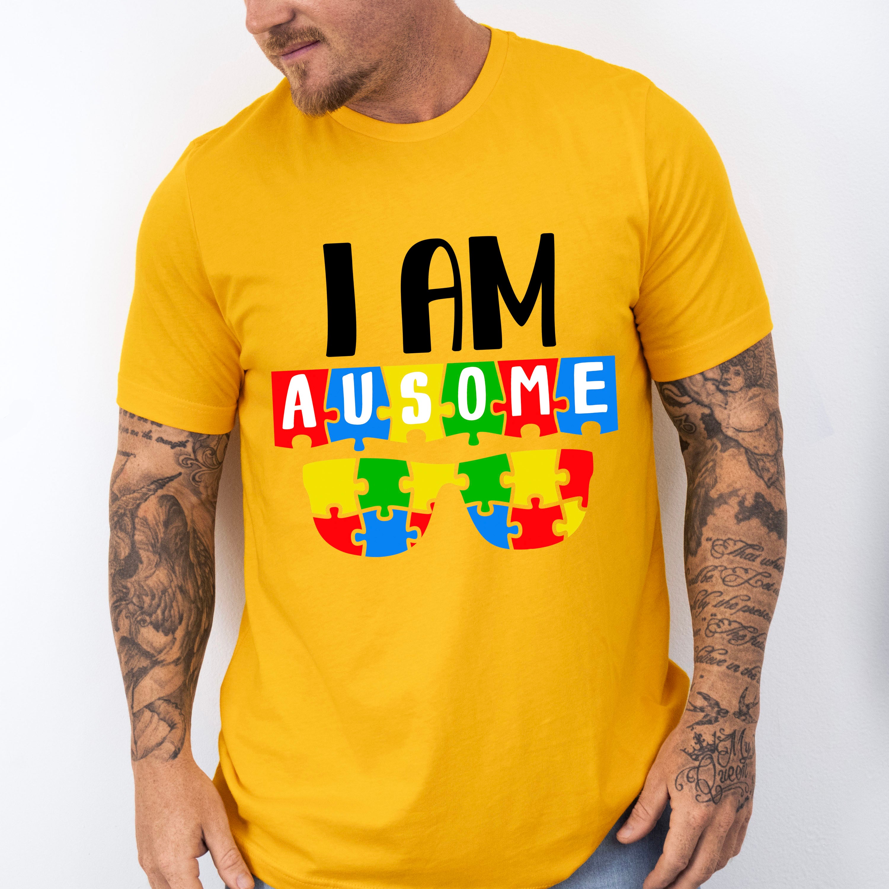 I am Ausome, Autism Theme T-shirt, Hoodie, Sweatshirt