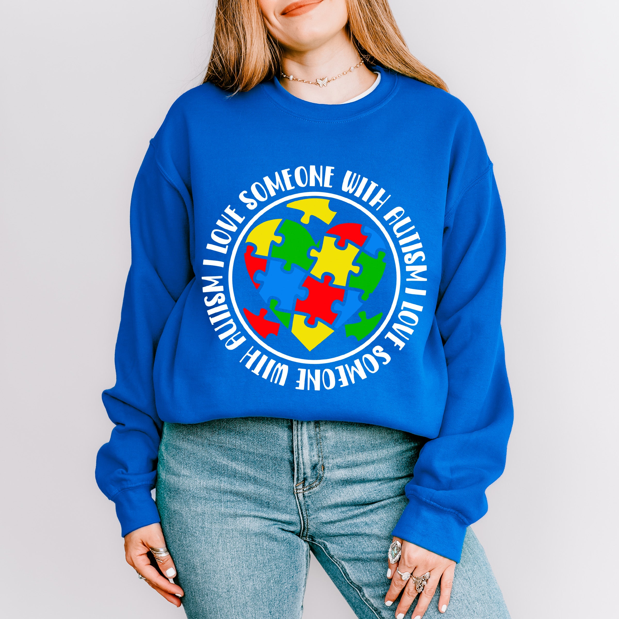 I love someone with Autism, Autism Theme T-shirt, Hoodie, Sweatshirt