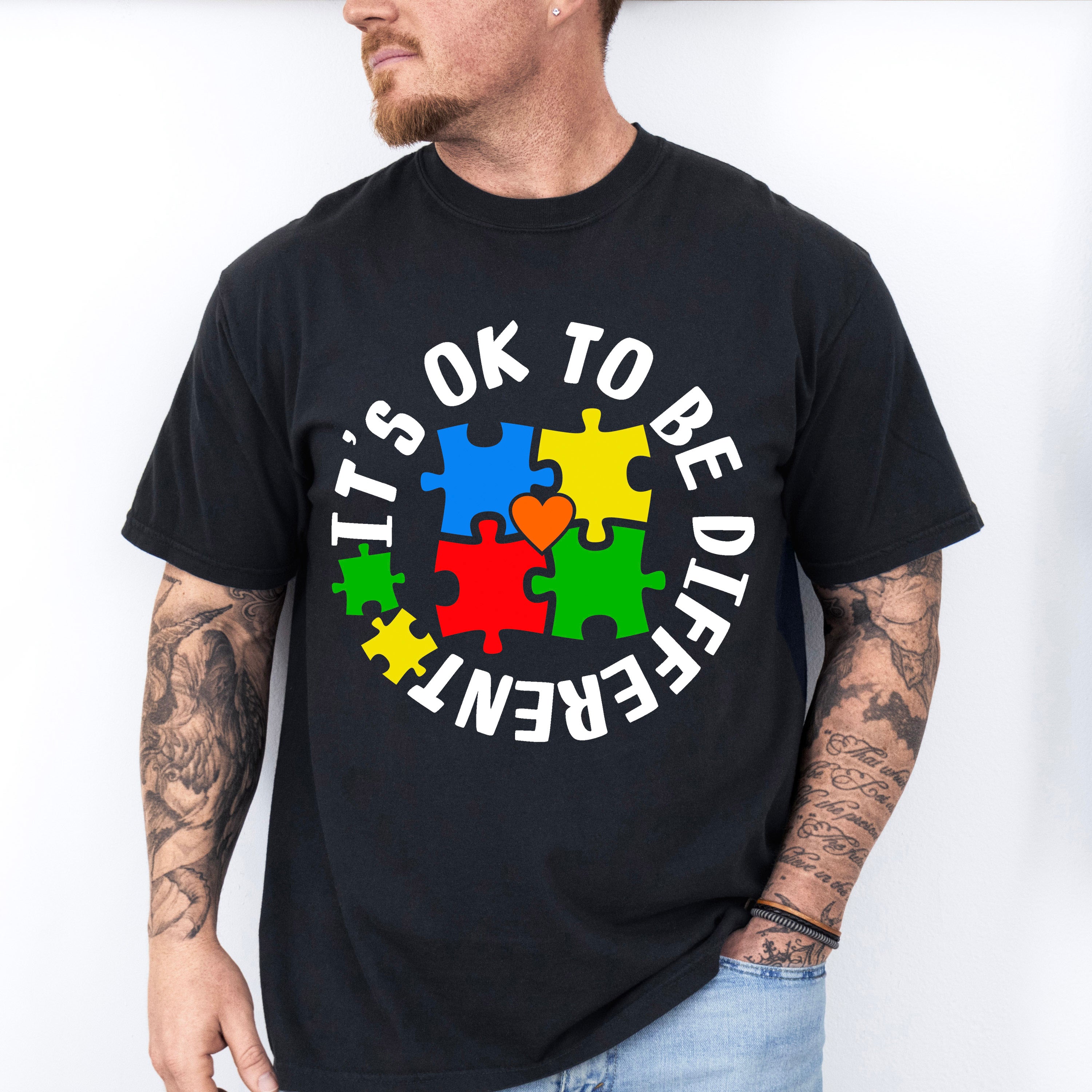 It's OK To Be Different, Autism Theme T-shirt, Hoodie, Sweatshirt