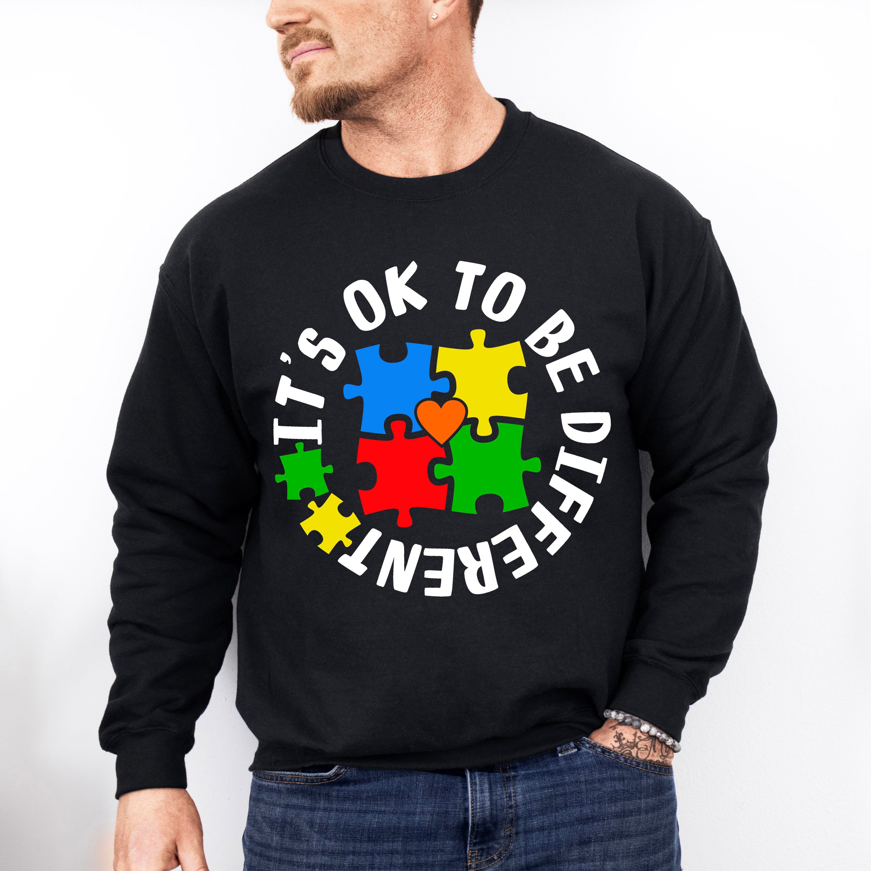 It's OK To Be Different, Autism Theme T-shirt, Hoodie, Sweatshirt