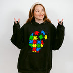 Autism Head, Autism Theme T-shirt, Hoodie, Sweatshirt