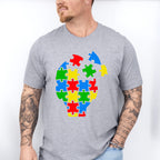Autism Head, Autism Theme T-shirt, Hoodie, Sweatshirt