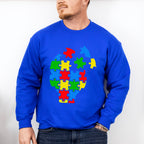 Autism Head, Autism Theme T-shirt, Hoodie, Sweatshirt