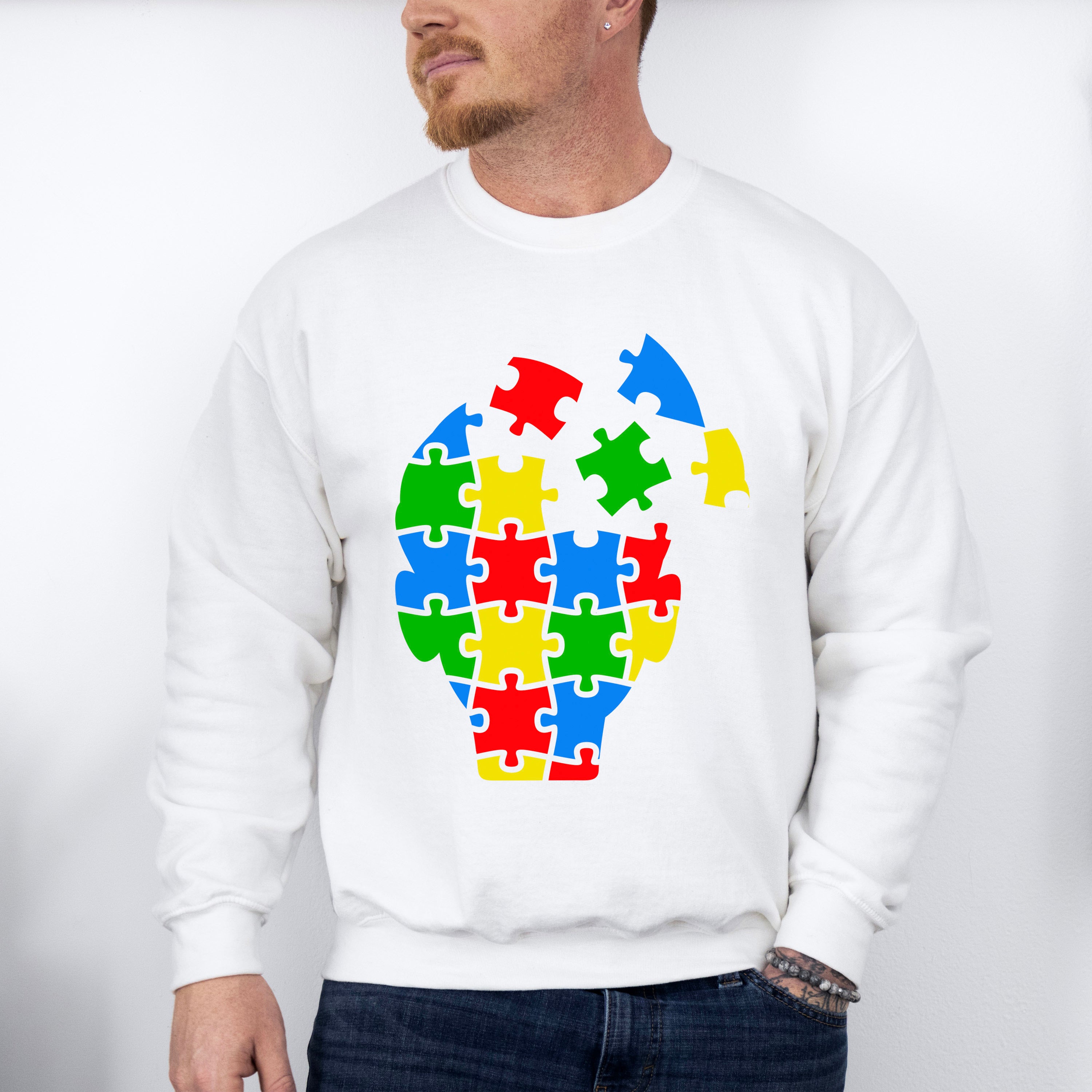 Autism Head, Autism Theme T-shirt, Hoodie, Sweatshirt