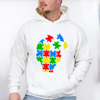 Autism Head, Autism Theme T-shirt, Hoodie, Sweatshirt