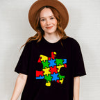 Autism Puzzle Piece, Autism Theme T-shirt, Hoodie, Sweatshirt