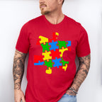 Autism Puzzle Piece, Autism Theme T-shirt, Hoodie, Sweatshirt