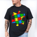 Autism Puzzle Piece, Autism Theme T-shirt, Hoodie, Sweatshirt