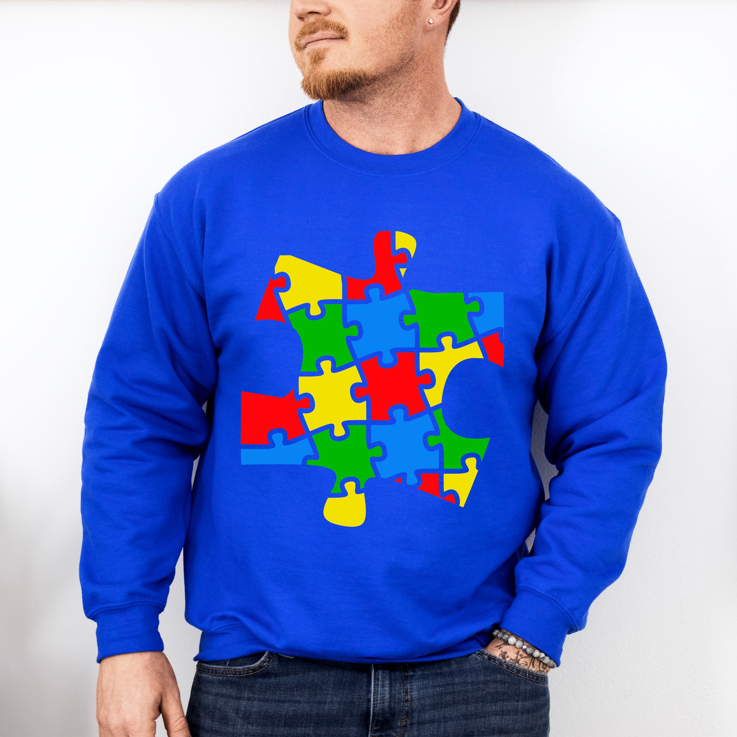 Autism Puzzle Piece, Autism Theme T-shirt, Hoodie, Sweatshirt