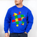 Autism Puzzle Piece, Autism Theme T-shirt, Hoodie, Sweatshirt