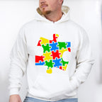 Autism Puzzle Piece, Autism Theme T-shirt, Hoodie, Sweatshirt