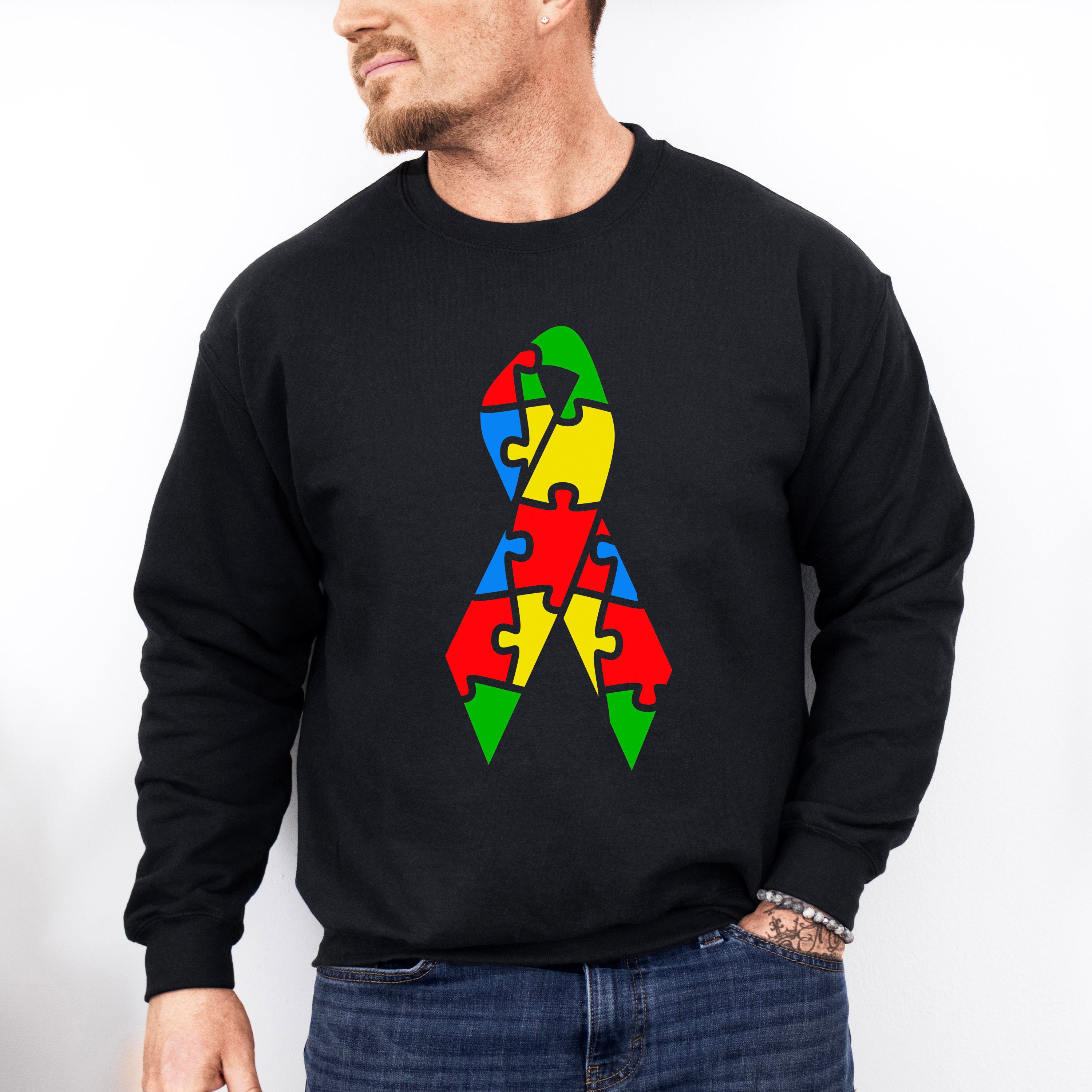 Autism Ribbon, Autism Theme T-shirt, Hoodie, Sweatshirt