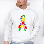 Autism Ribbon, Autism Theme T-shirt, Hoodie, Sweatshirt