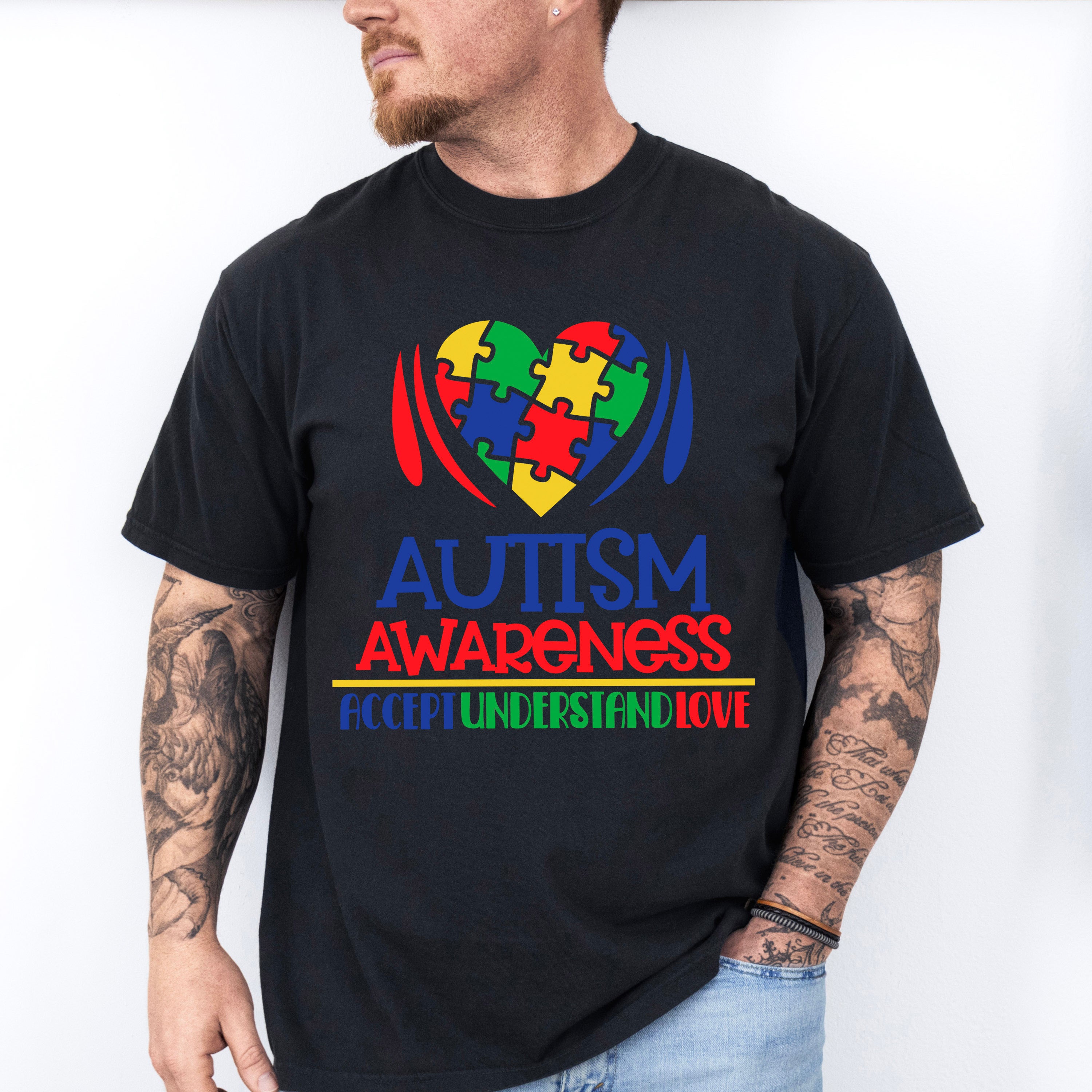 Awareness Accept Understand Love, Autism Theme T-shirt, Hoodie, Sweatshirt