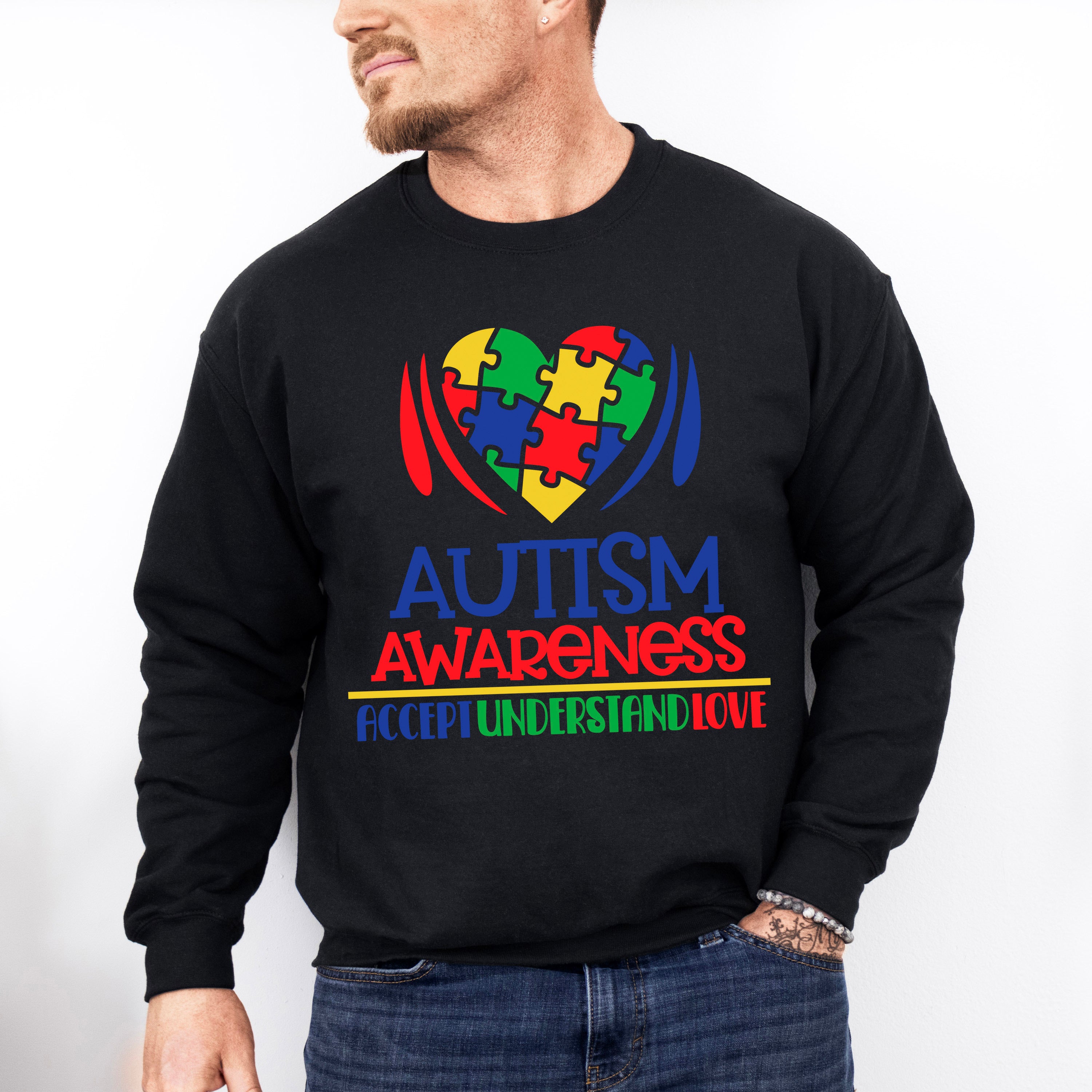 Awareness Accept Understand Love, Autism Theme T-shirt, Hoodie, Sweatshirt