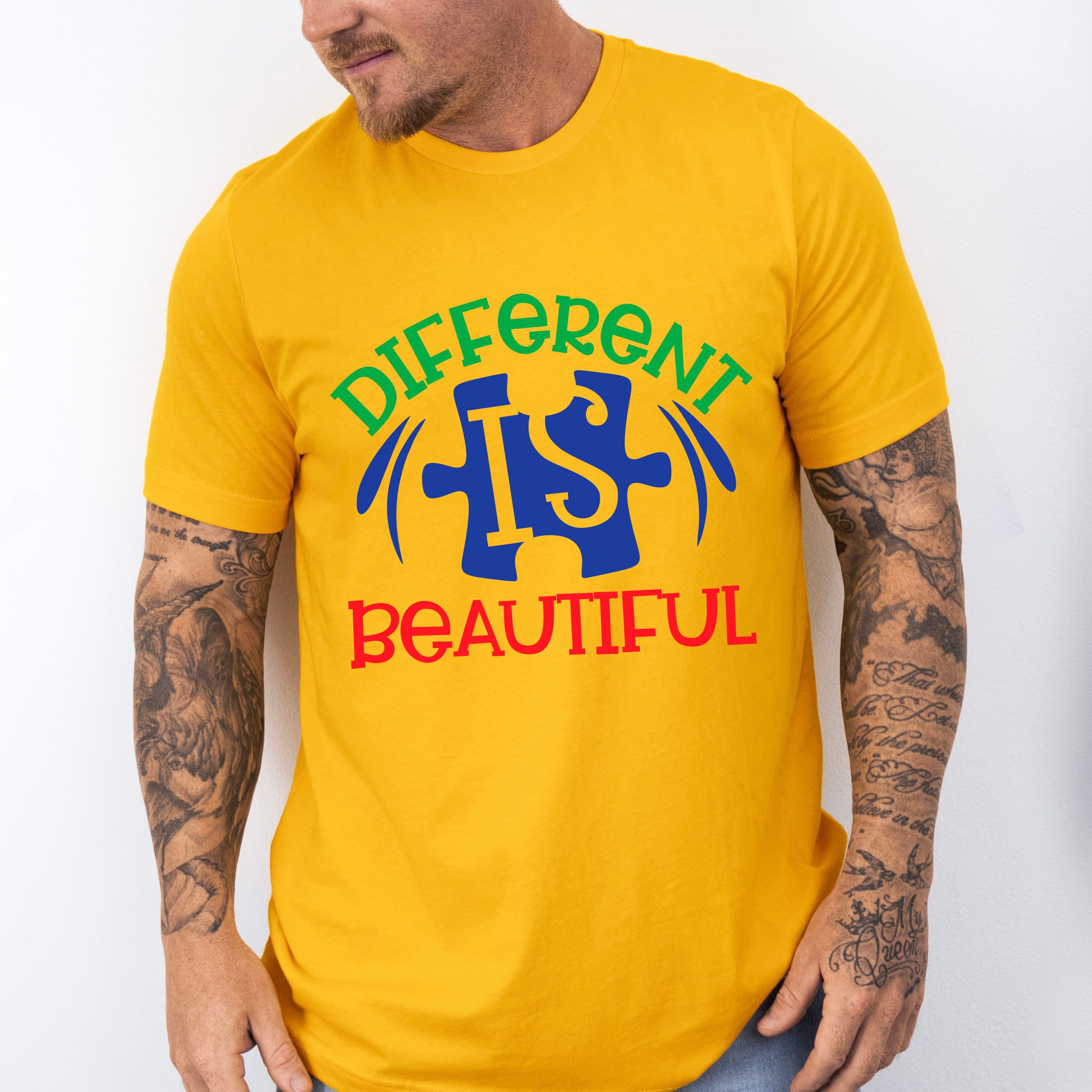 Different Is Beautiful, Autism Theme T-shirt, Hoodie, Sweatshirt