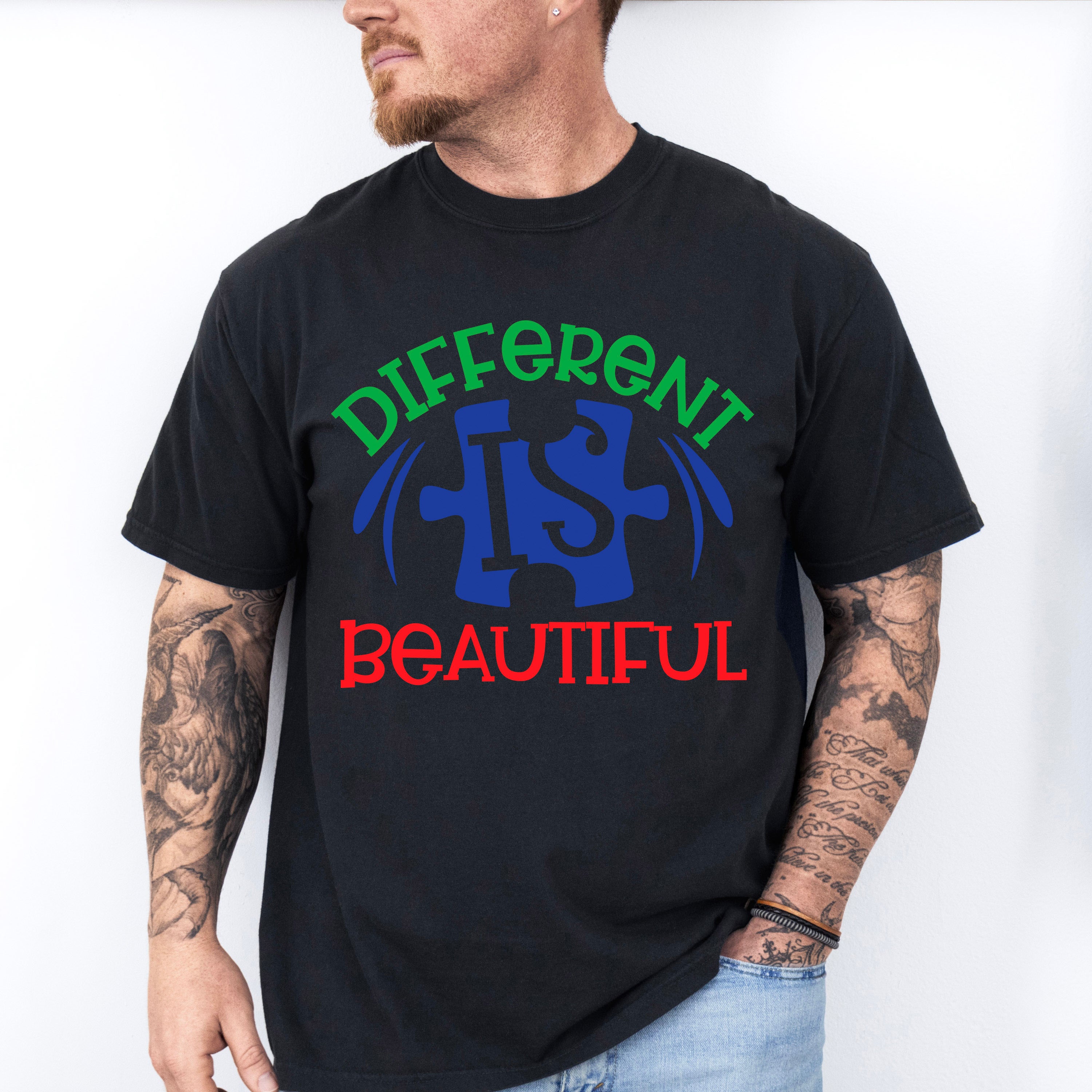 Different Is Beautiful, Autism Theme T-shirt, Hoodie, Sweatshirt