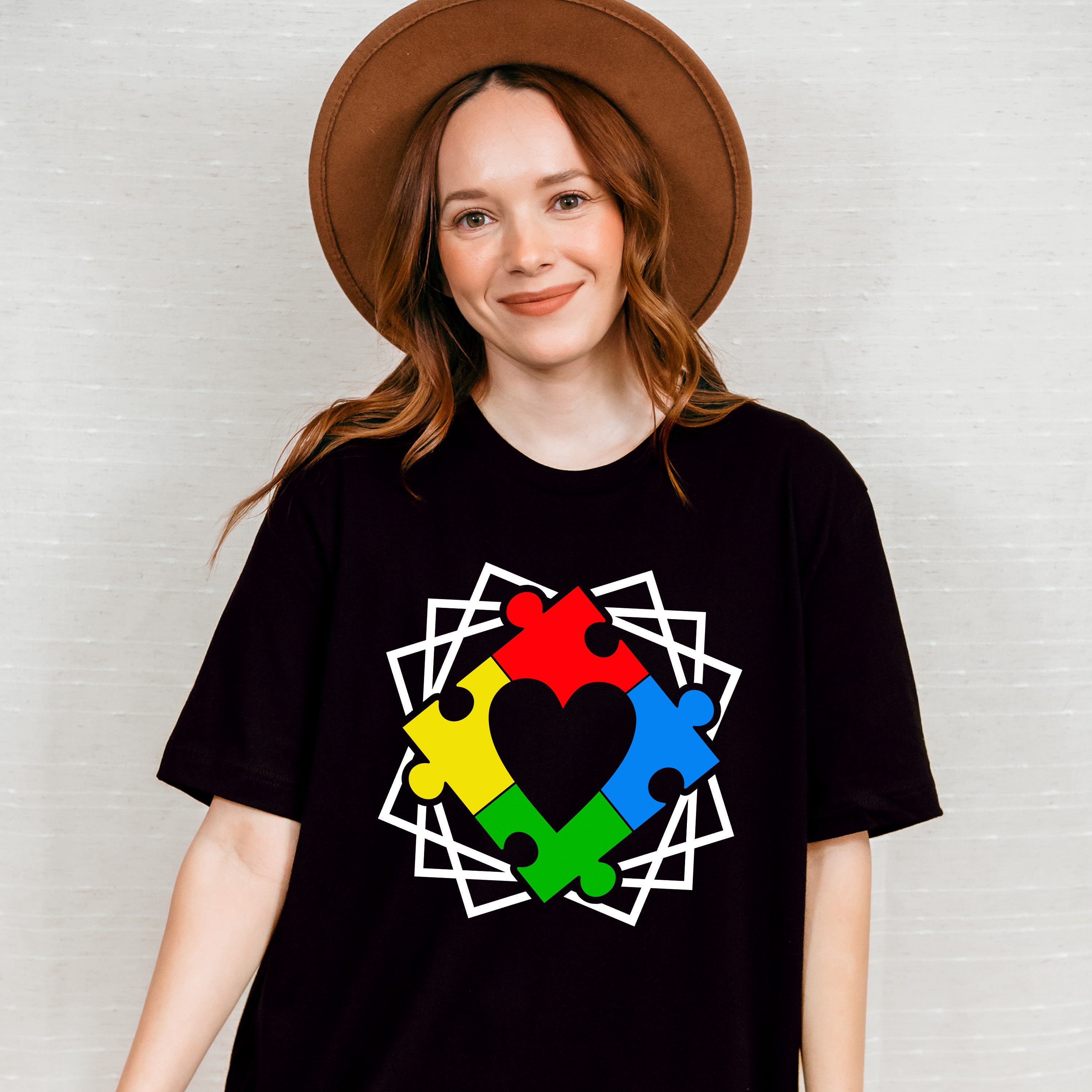 Autism Puzzle Heart, Autism Theme T-shirt, Hoodie, Sweatshirt
