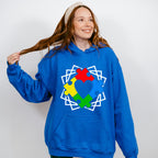 Autism Puzzle Heart, Autism Theme T-shirt, Hoodie, Sweatshirt