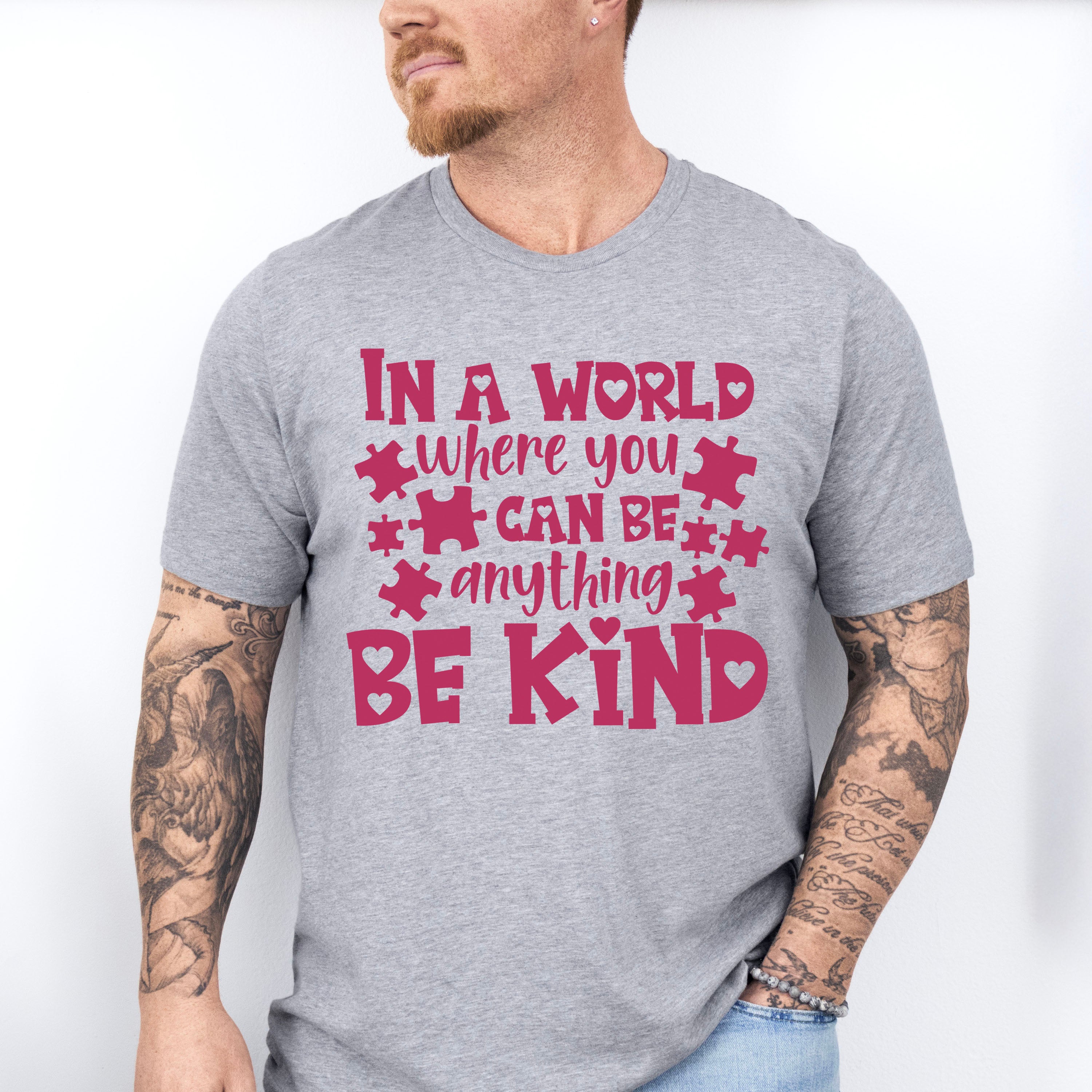 In A World Be Kind, Autism Theme T-shirt, Hoodie, Sweatshirt