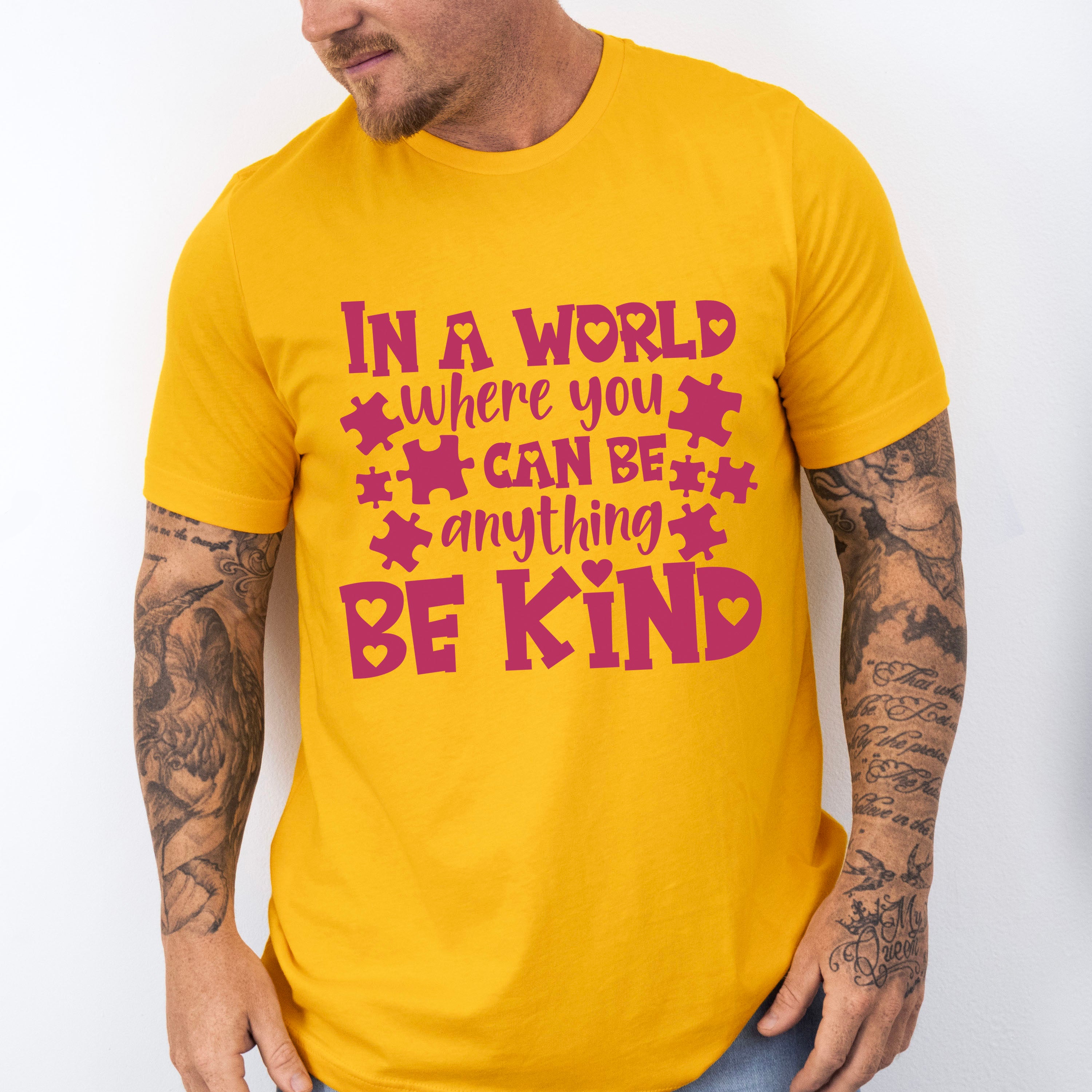 In A World Be Kind, Autism Theme T-shirt, Hoodie, Sweatshirt
