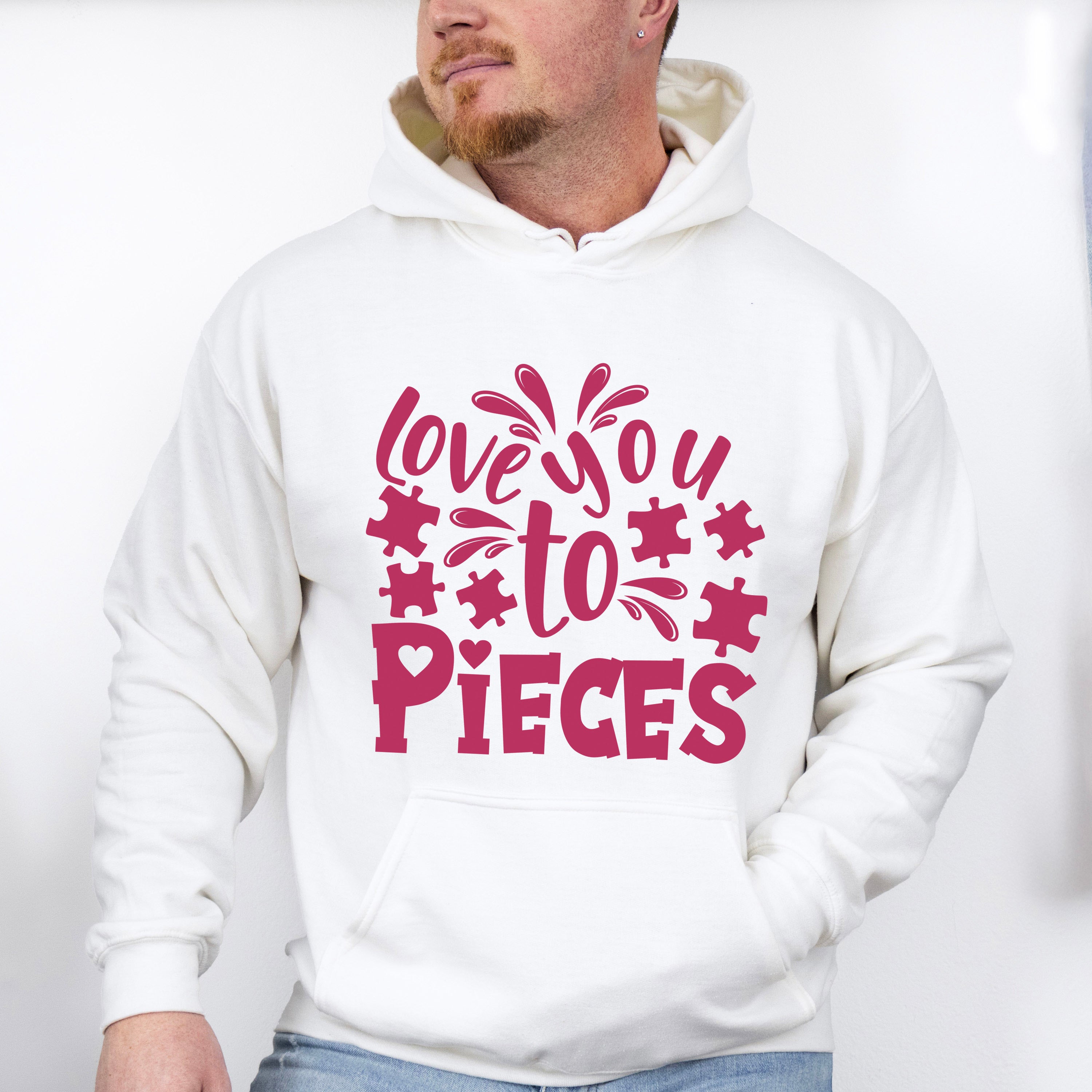 Love You To Pieces, Autism Theme T-shirt, Hoodie, Sweatshirt