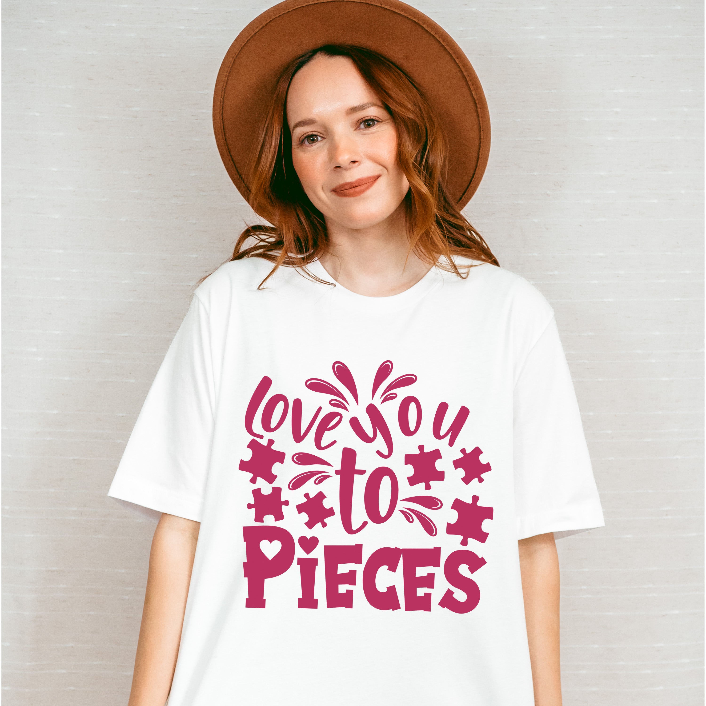 Love You To Pieces, Autism Theme T-shirt, Hoodie, Sweatshirt