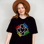 Autism Love, Autism Theme T-shirt, Hoodie, Sweatshirt