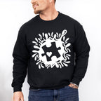Autism Paint Splatter, Autism Theme T-shirt, Hoodie, Sweatshirt
