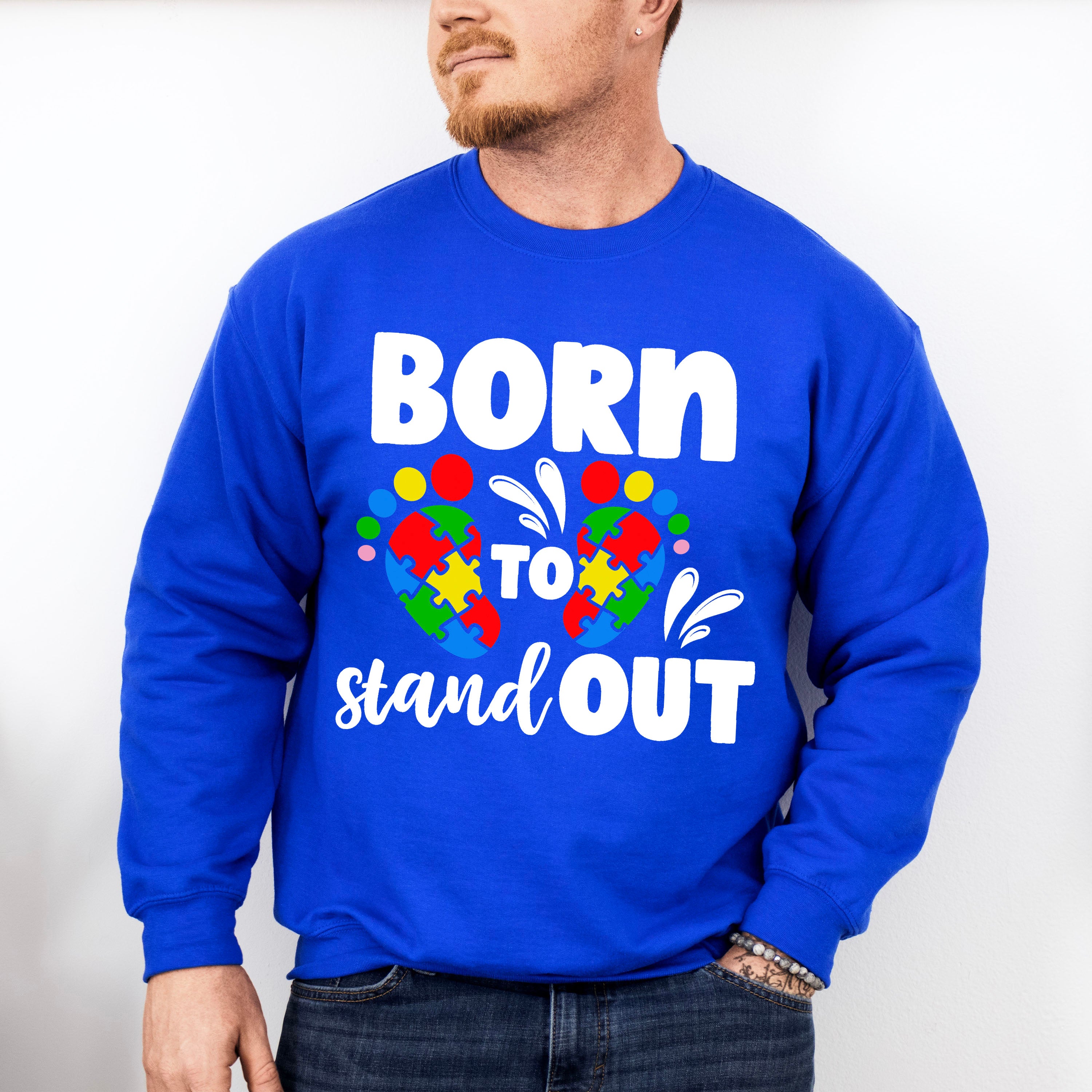 Born to Stand Out, Autism Theme T-shirt, Hoodie, Sweatshirt