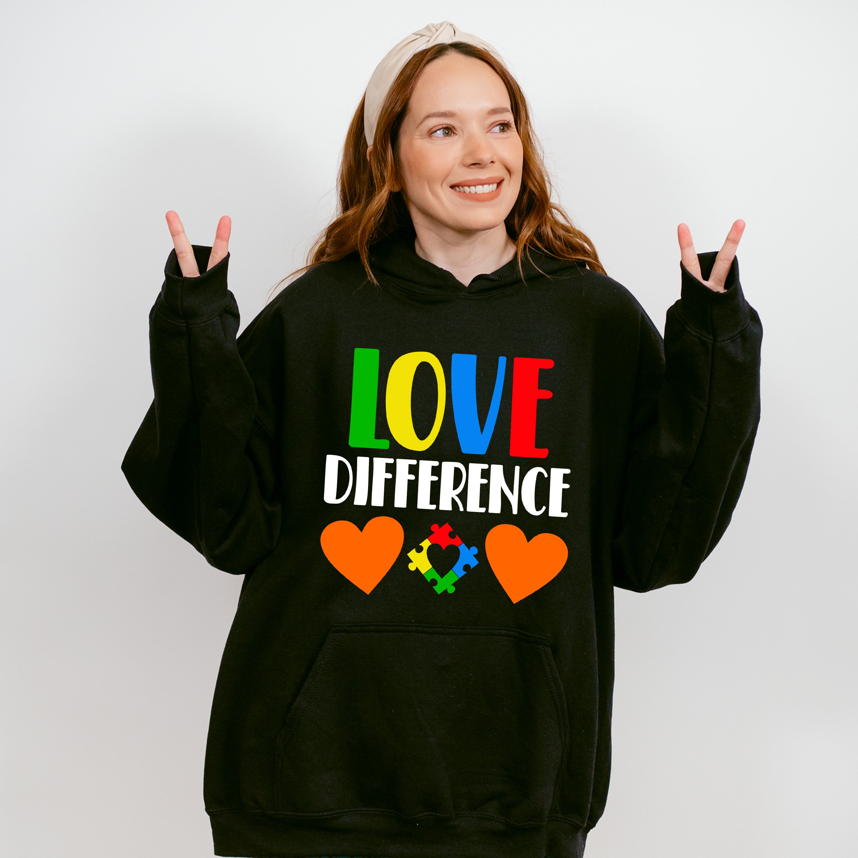 Love Difference, Autism Theme T-shirt, Hoodie, Sweatshirt