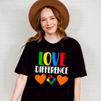 Love Difference, Autism Theme T-shirt, Hoodie, Sweatshirt