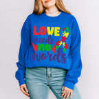 Love Needs No Words, Autism Theme T-shirt, Hoodie, Sweatshirt