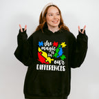The Magic is In Our Differences, Autism Theme T-shirt, Hoodie, Sweatshirt
