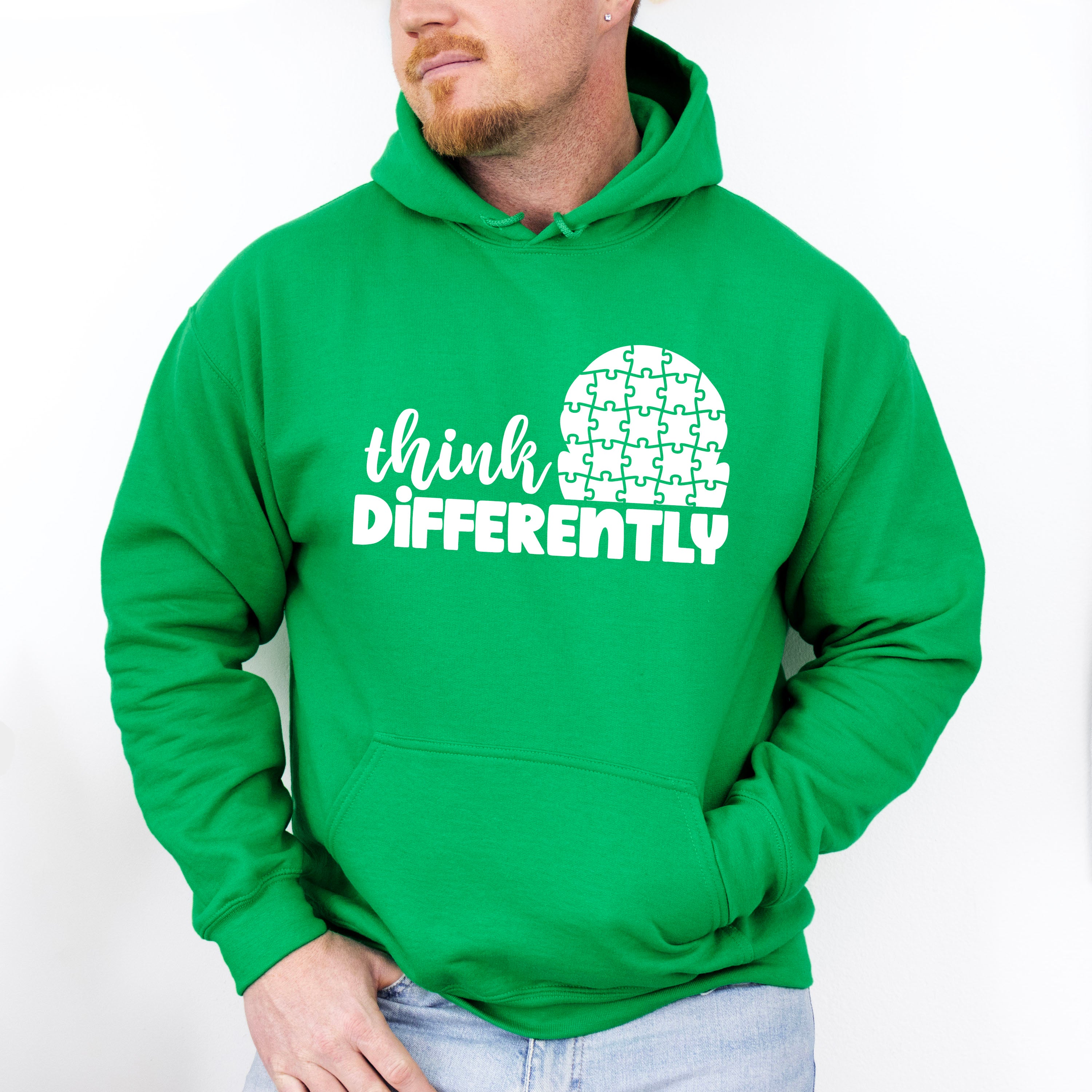Think Differently, Autism Theme T-shirt, Hoodie, Sweatshirt