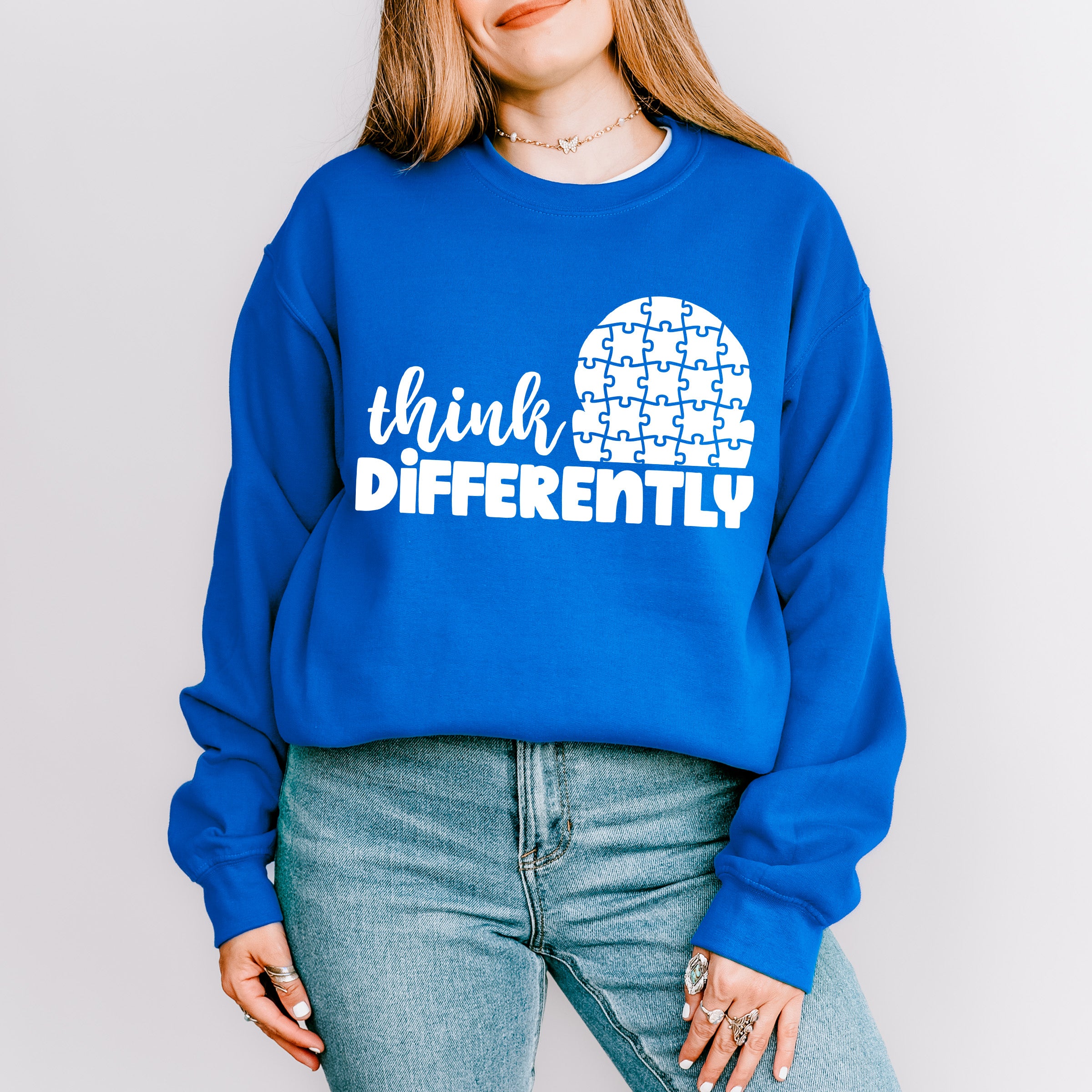 Think Differently, Autism Theme T-shirt, Hoodie, Sweatshirt