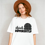 Think Differently, Autism Theme T-shirt, Hoodie, Sweatshirt