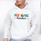 Ausome Teacher, Autism Theme T-shirt, Hoodie, Sweatshirt