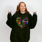 Autism Word Cloud, Autism Theme T-shirt, Hoodie, Sweatshirt