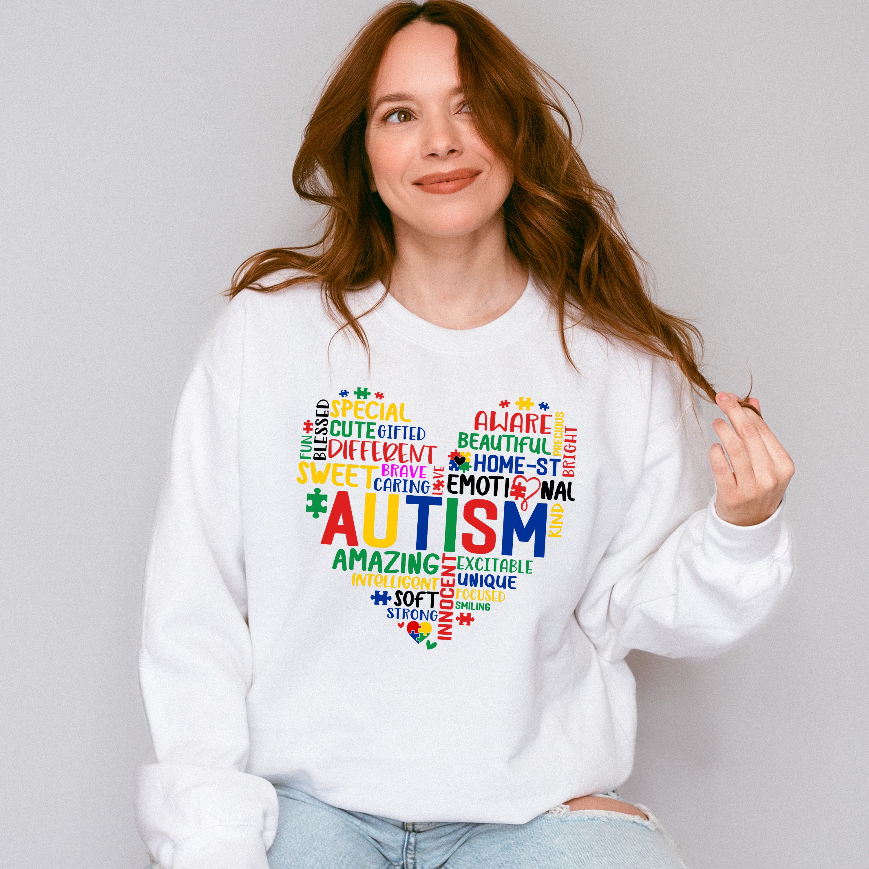 Autism Word Cloud, Autism Theme T-shirt, Hoodie, Sweatshirt