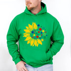 Autism Flower, Autism Theme T-shirt, Hoodie, Sweatshirt