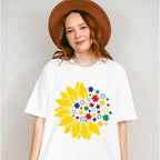 Autism Flower, Autism Theme T-shirt, Hoodie, Sweatshirt