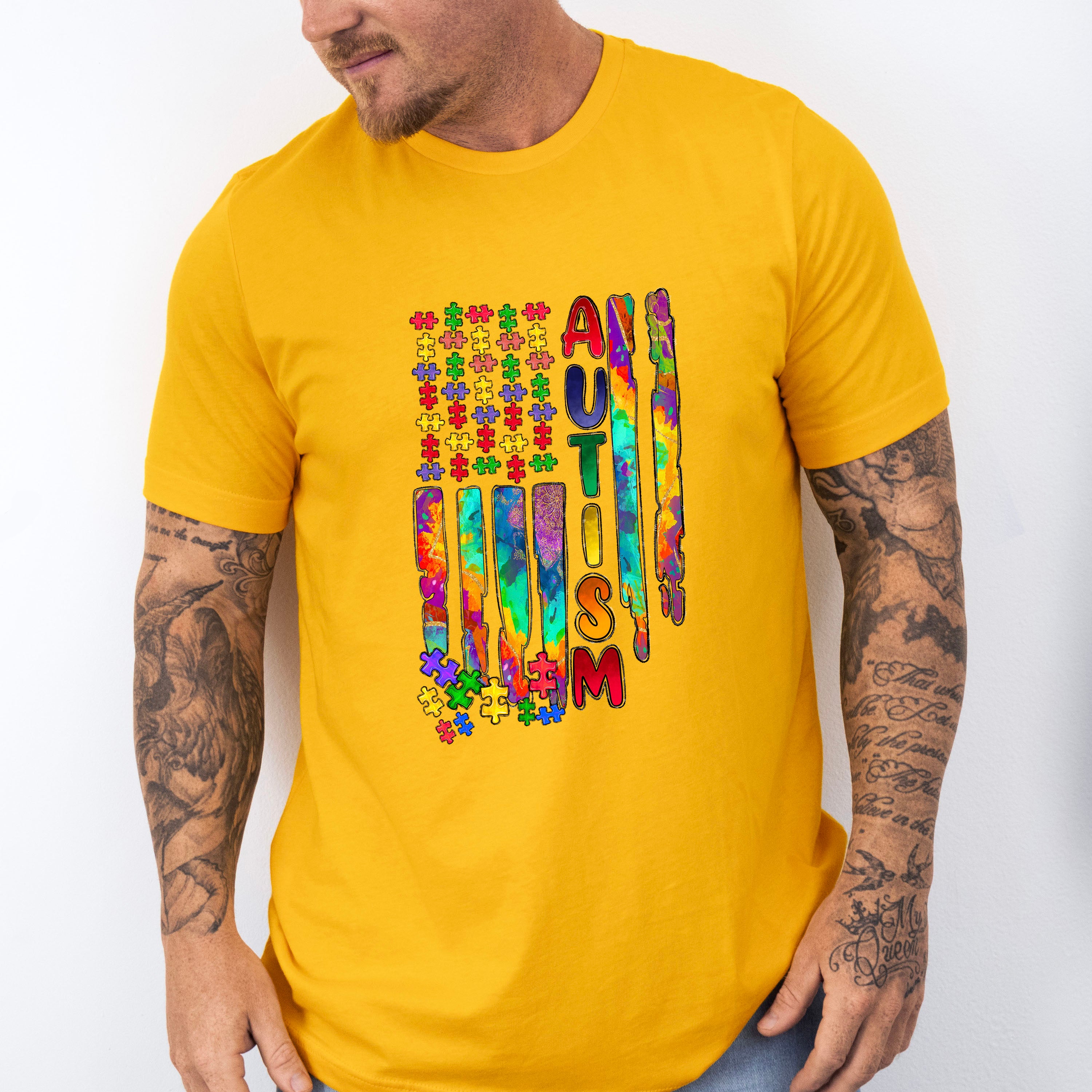 Autism Flag, Autism Theme T-shirt, Hoodie, Sweatshirt