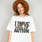 I Love Someone With Autism, Autism Theme T-shirt, Hoodie, Sweatshirt