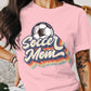 Soccer Mom Mother's Day Unisex Crewneck T-Shirt Sweatshirt Hoodie